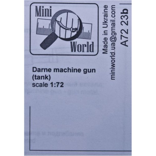 Набори деталіровки Пулемёт Дарн (Darne)