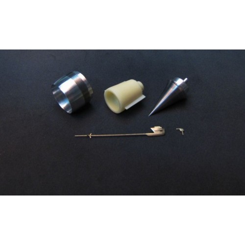 Наборы деталировки Воздухозаборник и трубка Пито для модели самолета E-152M (Modelsvit)