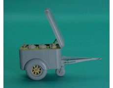 Прицеп АМЗ-53М для аэродромных установок нефтяных и технических жидкостей, 1956 г.