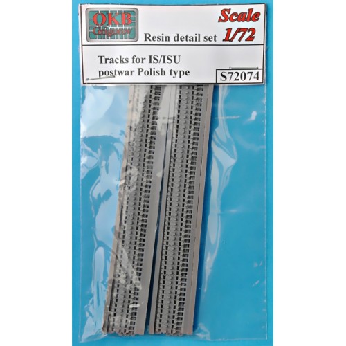 Набори деталіровки Траки для танков ИС/ИСУ, послевоенные, польский тип, 650мм