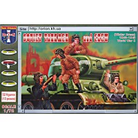 Танкисты (зимняя униформа), 1943-1945