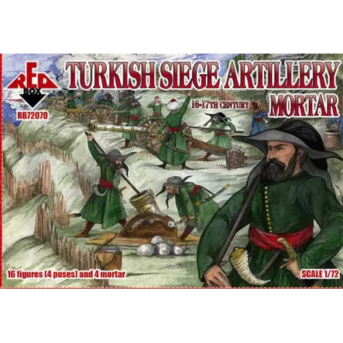 Фигуры и миниатюры Турецкая осадная артиллерия, 16-17 век 1:72