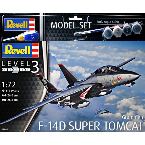Подарункові набори Подарочный набор c моделью самолета F-14D Super Tomcat