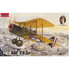Британский истребитель-биплан RAF S.E.5a с двигателем Hispano Suiza