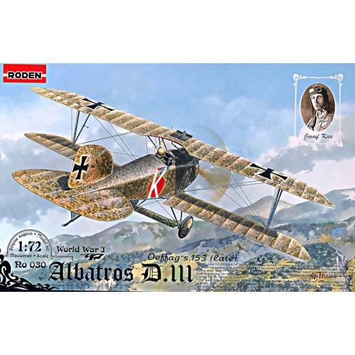 Літаки Истребитель Albatros D.III Oeffag s.153 (поздний выпуск)