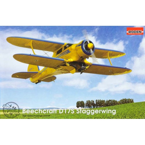 Літаки Биплан Beechcraft D17S