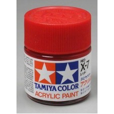 Акриловая краска 10мл Mini X-7 красный (глянцевая)