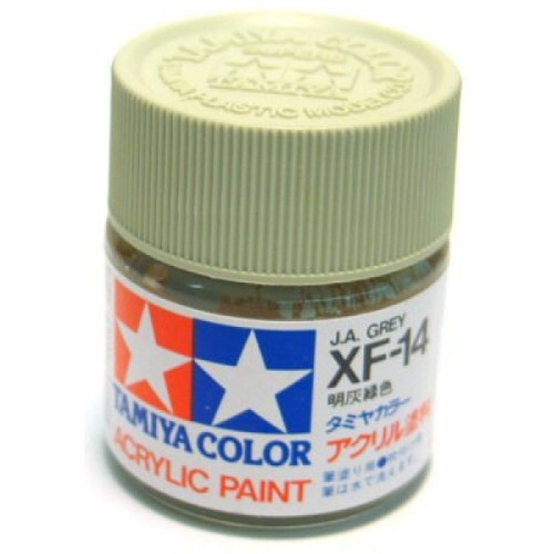 Фарба водорозчинна Акриловая краска Mini XF-14 японская армия серый