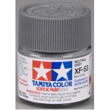 Акриловая краска 10мл Mini XF-53 нейтрально серый (матовая)