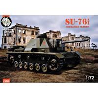 САУ СУ-76і, версія з командирською вежею