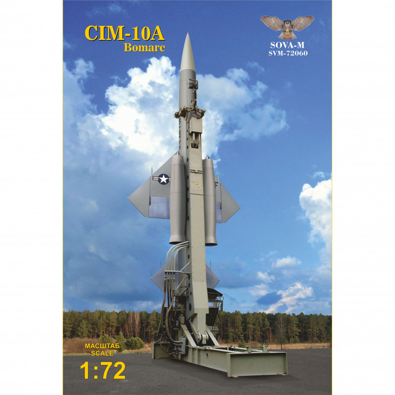 Збірна модель Ракета-перехватчик подземного базирования CIM-10A Bomarc