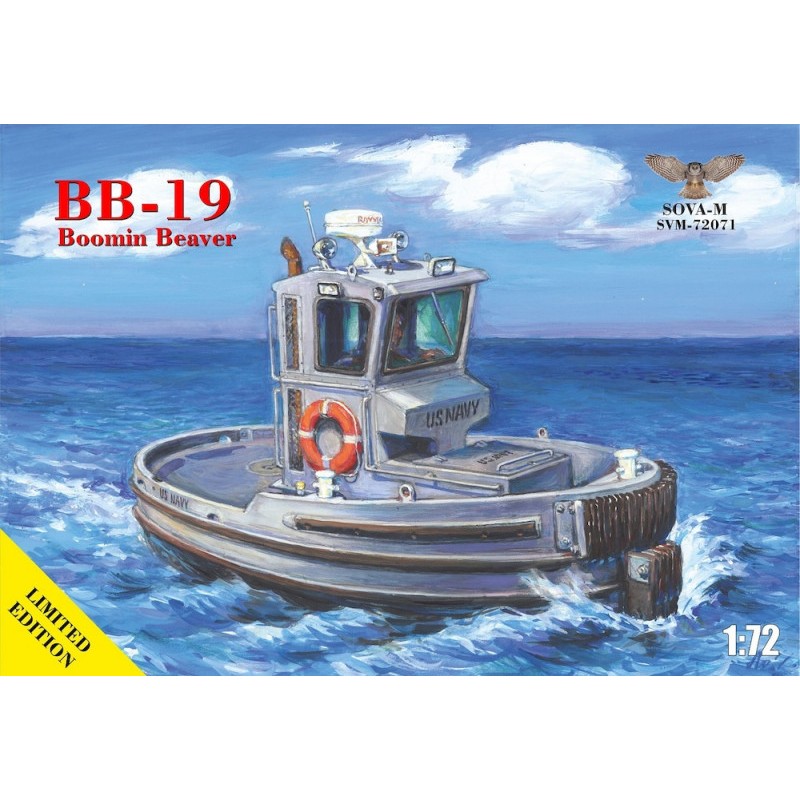 Збірна модель Бар'єрний катер BB-19 Boomin Beaver