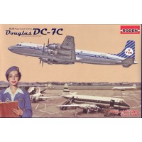 Транспортный самолет Douglas DC-7C KLM Королевские Голландские авиалинии