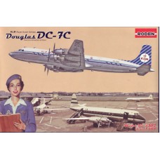 Транспортный самолет Douglas DC-7C KLM Королевские Голландские авиалинии