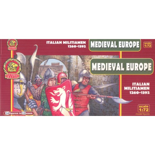 Итальянские милиционеры 1260-1392 годы.