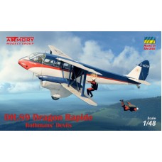 Пассажирский самолет DH.89 Dragon Rapide, Short-Haul Airliner "Rothmans' Devils"