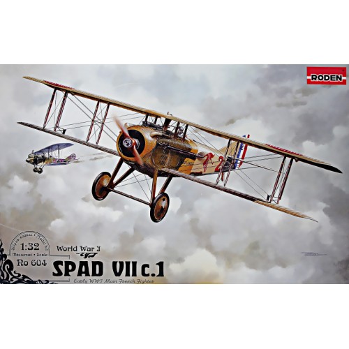 Збірна модель літака Истребитель SPAD VII C.1 1:32