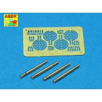 Набор из 4 стволов немецкой авиационной пушки Oerlikon MG FF 20 мм