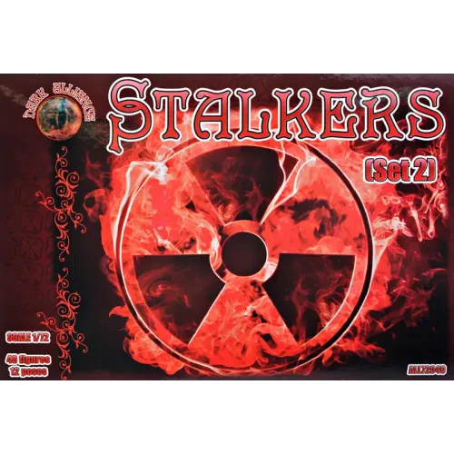 Фигуры и миниатюры Сталкеры, набор 2 1:72