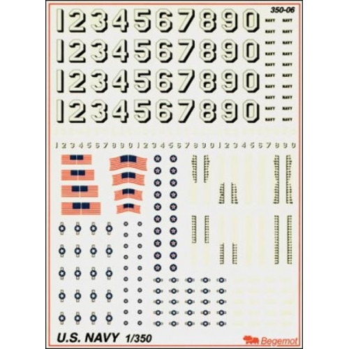 Декалі Декаль для американского флота