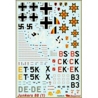 Junkers Ju-88 decal (part 1)
