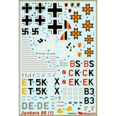 Junkers Ju-88 decal (part 1)