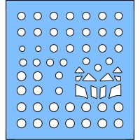 Маска для модели самолета Ту-134 УБЛ (Zvezda)