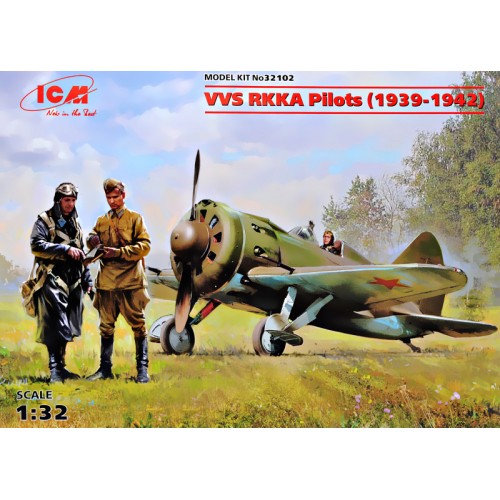 Фигуры и миниатюры Пилоты ВВС РККА 1939-1942 (ICM 32102)