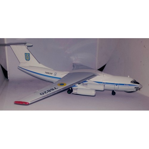 Колекційні моделі Военно-транспортный самолет Ил-76 ВВС Украины (Борт 78820)