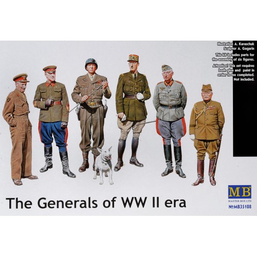 Фігури та мініатюри Генералы Второй мировой войны