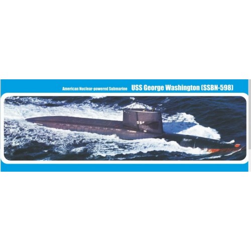 Флот Американская атомная подводная лодка "Джордж Вашингтон" (SSBN-598)