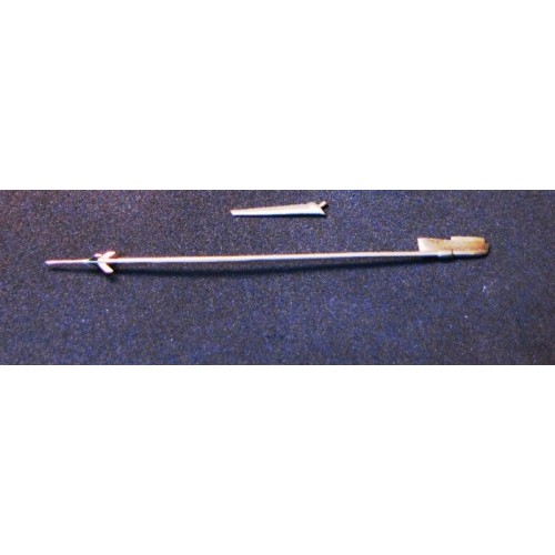 Точені стволи Трубка "Пито" и антена для модели самолета МиГ-21Ф-13 (Trumpeter)