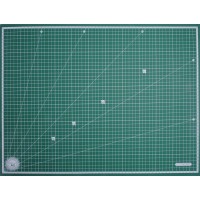 Коврик для резки самовосстанавливающийся мягкий с двухсторонней разметкой 60х45см (А2)