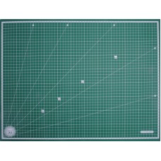 Коврик для резки самовосстанавливающийся мягкий с двухсторонней разметкой 60х45см (А2)