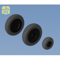 Колеса для Focke-Wulf 190 A/F/G, поздний, диск с резиной Dunlop (ранний)