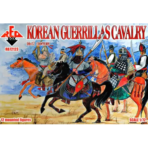Фигуры и миниатюры Корейская партизанская кавалерия, 16-17 век 1:72