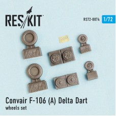Смоляные колеса для самолета Convair F-106A "Delta Dart"