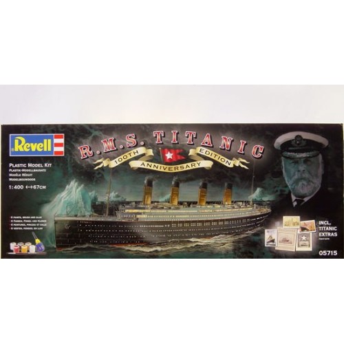 Подарочные наборы Сборная модель-копия Revell набор Лайнер Титаник. К 100летию постройки. уровень 5 масштаб 1:400