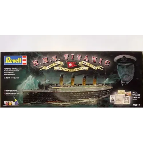 Подарочные наборы Збірна модель-копія Revell набір Лайнер Титанік. До 100-річчя споруди. рівень 5 масштаб 1:400