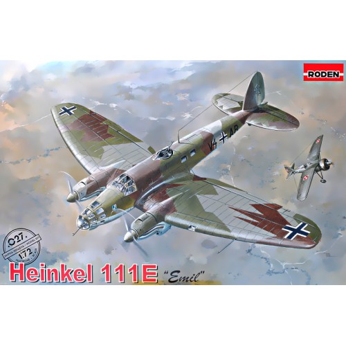 Літаки Немецкий средний бомбардировщик Heinkel He-111E