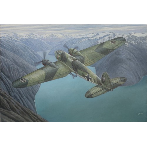 Літаки Средний бомбардировщик Heinkel He 111 H-6