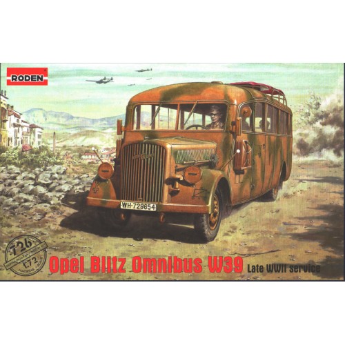 Авто-мото RN726 Opel Blitz Omnibus model W39 (WWW service)