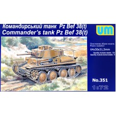 Командирский танк Pz. Bef. 38(t)