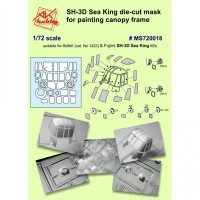 Маска для моделі вертольота SH-3D Sea King
