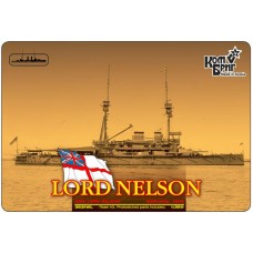Броненосець HMS Lord Nelson Battleship, 1908 (Full Hull version)