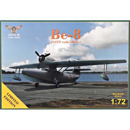 Збірна модель літака Бе-8 "Mole" Багатоцільовий літак-амфібія 1:72