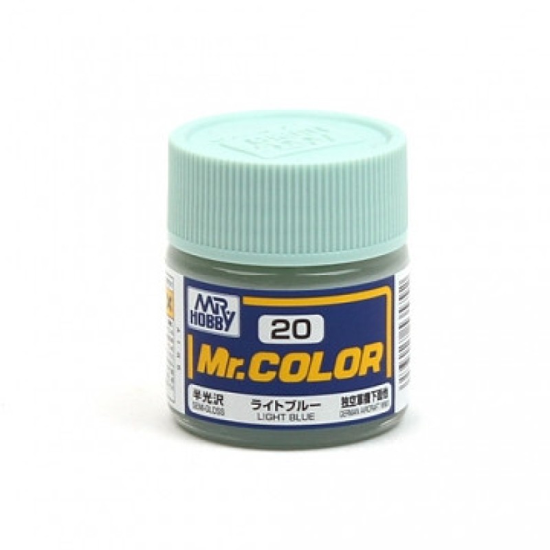 Фарба емалева "Mr. Color" світло-блакитна, 10 мл