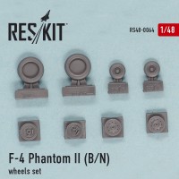 Смоляные колеса для самолета F-4B/N "Phantom II"