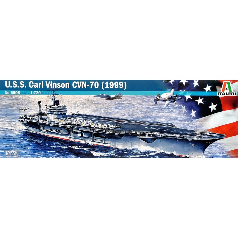 Збірна модель Американский авианосец "Carl Vinson CVN-70", 1999 г.