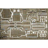 Фототравление для cамолета Ильюшин Ил-2 М3 (Toko)